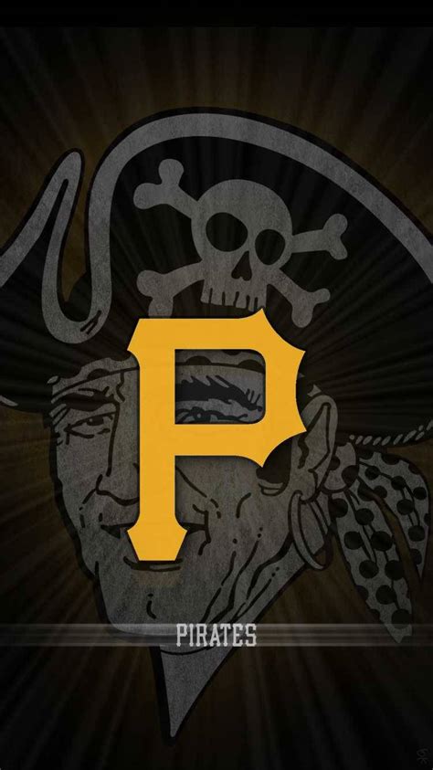 Download Pittsburgh Pirates Logo With Pirate Art Wallpaper | Wallpapers.com