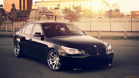 Bmw E60 M5 Black Wallpaper