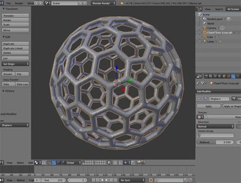 Thickening 3D Models With Blender - mathgrrl