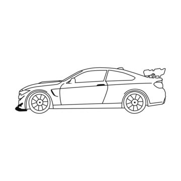 Car Drawing Outline Transport Clipart, Car Clipart, Drawing Clipart, Car Vector PNG and Vector ...