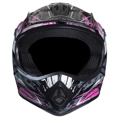 Lunatic Youth MX / ATV Helmet DOT Approved - Boys Girls Kids Junior Off ...