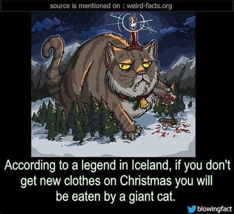 the yule cat iceland | Mind Blowing Facts — According to a legend in Iceland, if you don’t get ...