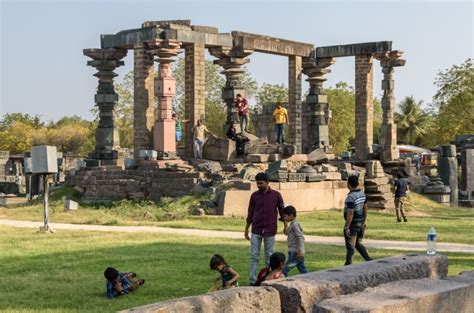 Warangal Fort - A historical place with old kakatiya architecture.