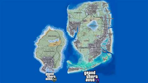 GTA 6 Vs GTA 5 Map Size Comparison - Gamer Tweak