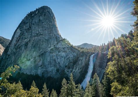 Nevada Fall | Nevada Fall (181m) and Liberty Cap (2,158 m), … | Flickr