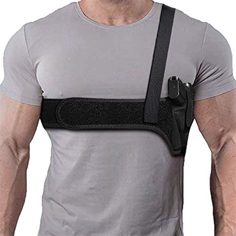 Borge Comfortable Holster for Concealed Carry Shoulder Gun Holster Deep Concealment Shoulder ...