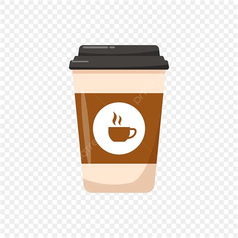 Ilustración De Vector De Taza De Café Desechable Con Diseño Plano PNG ,dibujos Imágenes ...