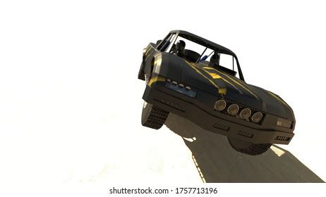 Trophy Truck Isolated On White Render Stock Illustration 1757713196 | Shutterstock