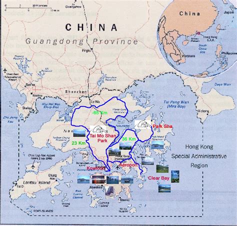 Tourist Map of Hong Kong Regions | Hong Kong MTR Map, Subway, Metro, Tube