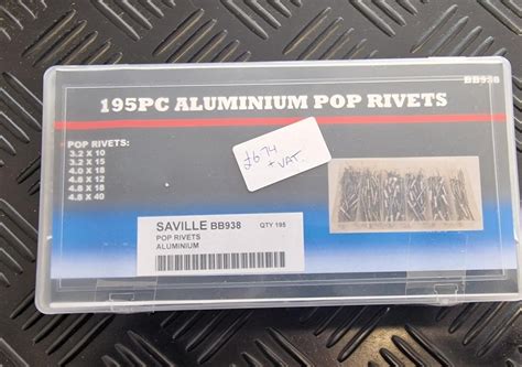 Aluminium Pop Rivet Assortment - Leyton Fasteners