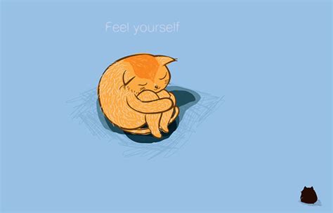 Hug yourself, feel yourself, love yourself on Behance