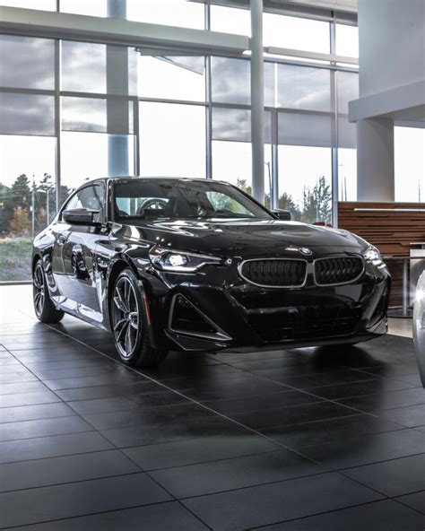 2022 BMW M240i Coupe looks dapper in Black Sapphire - north carr