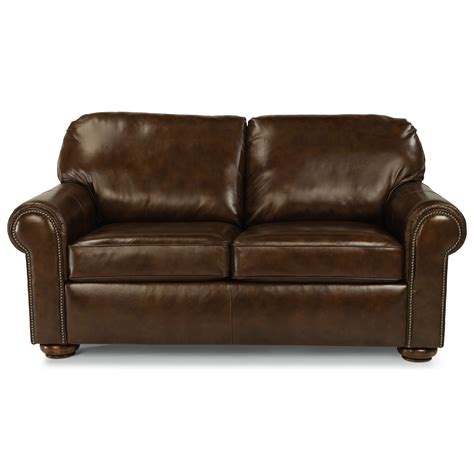 Flexsteel Preston Traditional Full Sleeper Sofa with Nailhead Trim | Darvin Furniture | Sleeper ...