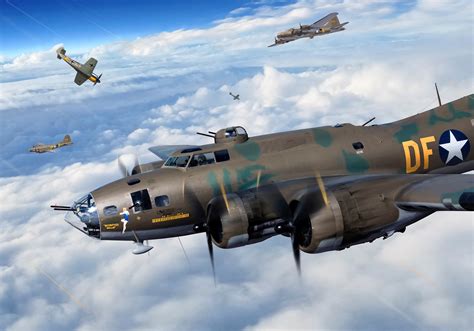 Boeing B 17 Flying Fortress Art