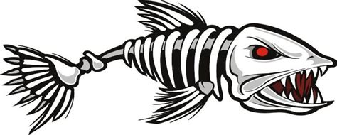 22 best Skeleton Fish Tattoos images on Pinterest | Fish skeleton, Fish tattoos and Skeletons