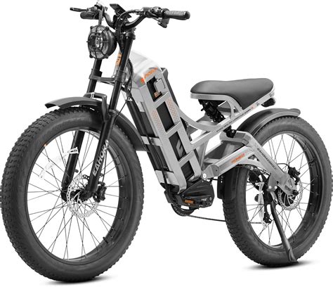 eAhora Romeo 60Ah 1000W Electric Bike for Adults Long Range Electric Bike 26 * 4.0 Fat Tire ...