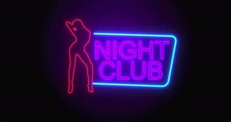 Night Club Neon Sign, Motion Graphics | VideoHive