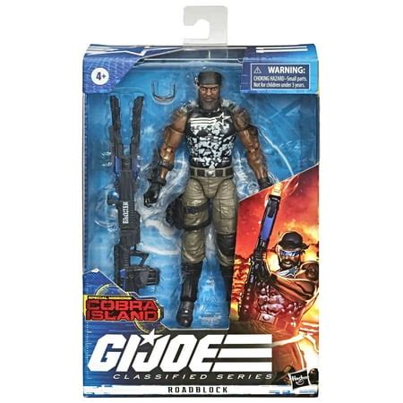 GI Joe Cobra Island Roadblock Classified Series Action Figure 6" | Walmart Canada