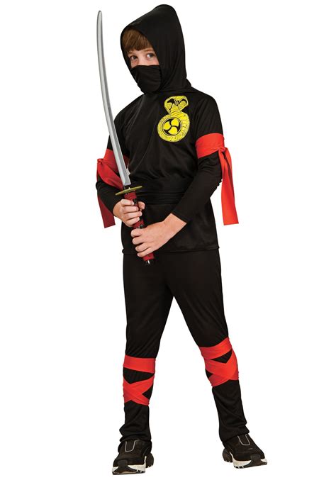 Kids Ninja Costume - Child Ninja Halloween Costumes