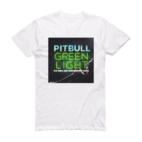 Pitbull Greenlight Album Cover T-Shirt White – ALBUM COVER T-SHIRTS