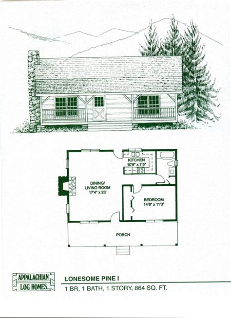 New 1 Bedroom Log Cabin Floor Plans - New Home Plans Design