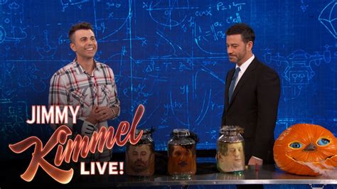 Mark Rober Shares Creative Halloween Ideas for Scaring Family and Friends on Jimmy Kimmel Live