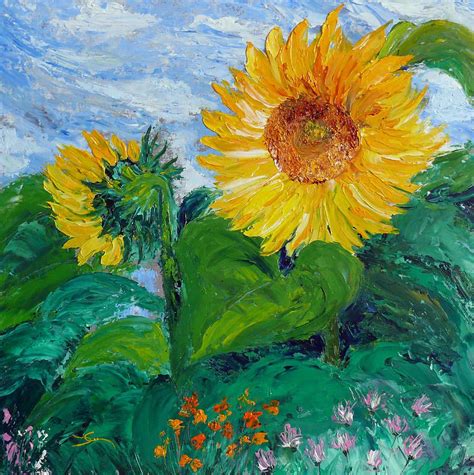 How Many Sunflowers Van Gogh Painting - SUNFLOWER