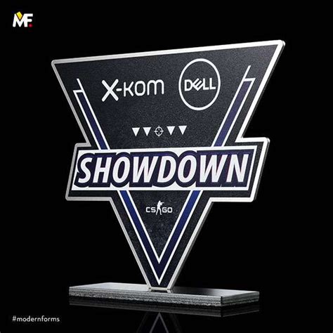 Showdown trophy - Modern Forms - producent of medals and trophies