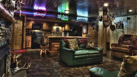 rustic basement man cave ideas - Elodia Cheatham