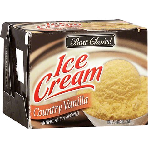 Best Choice Ice Cream, Country Vanilla | Vanilla | FairPlay Foods