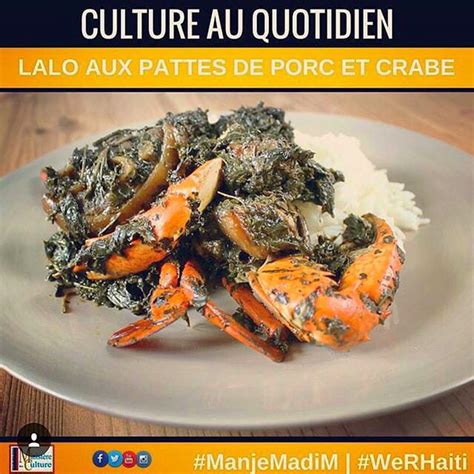 Cooking With Ministère de La Culture Haiti - Lalo, Pig feet & Crab Legs! – L'union Suite