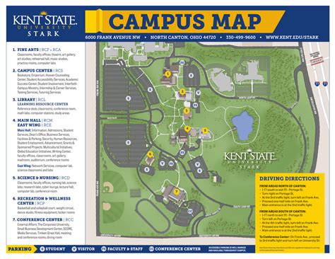 Kent State University Campus Map – Map VectorCampus Map