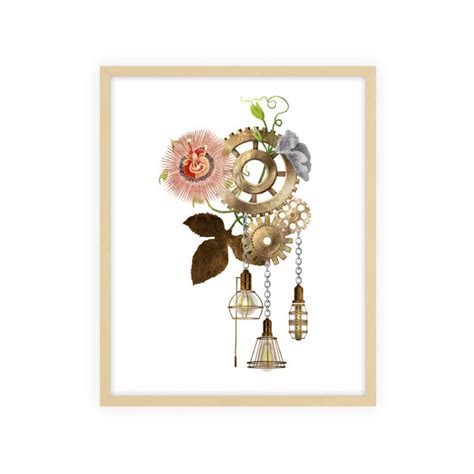 Nature Creative Nature Steampunk Collection Wall Art | Wayfair