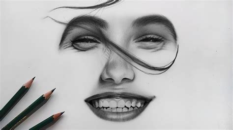 How To Draw A Realistic Face Step By Step With A Pencil