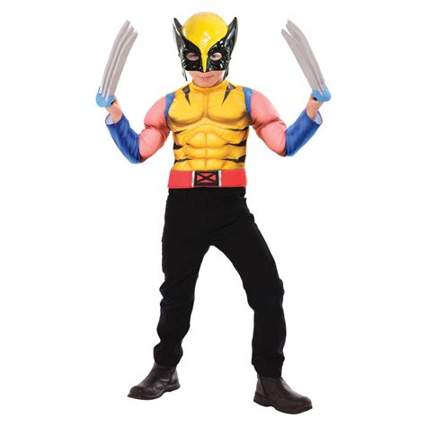 X-Men Boys Wolverine Costume Set - Walmart.com - Walmart.com