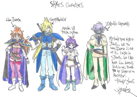 Slayers Characters 1 by a22d on DeviantArt