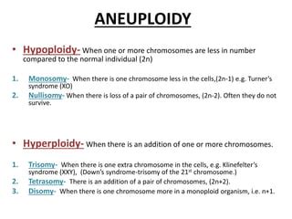 Aneuploidy | PPT