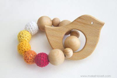 How to make Natural Wood & Silicone Baby Chew Toys | Make It & Love It