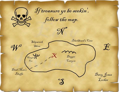 Free Printable Treasure Map Pdf