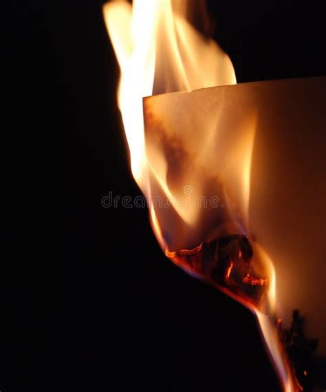 Fire Paper Royalty Free Stock Photos - Image: 2958598