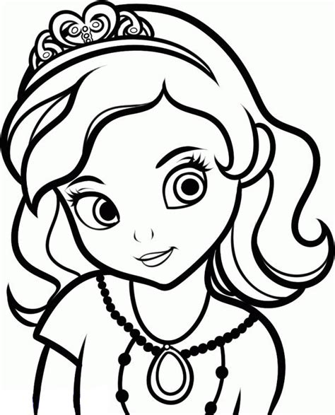 Princess Sofia Coloring Coloring Pages