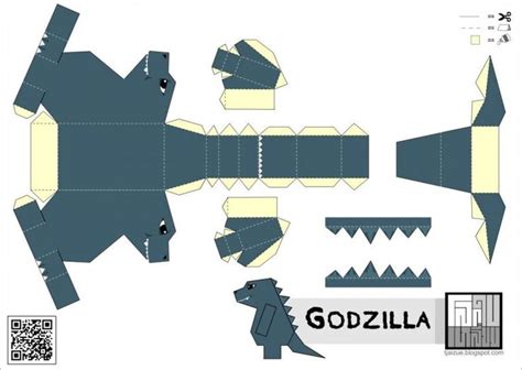 Godzilla Papercraft Godzilla Minecraft Papercraft | Godzilla birthday, Godzilla, Paper crafts