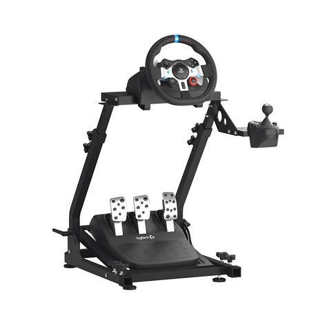 GT OMEGA Classic Wheel Stand Steering Wheel Stand for Logitech Steering Wheel G923, Logitech G29 ...