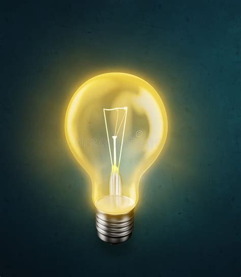 Glowing Bulb Royalty Free Stock Image - Image: 18449146