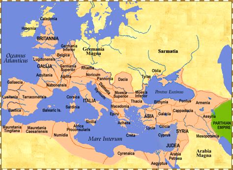 Maps of the Roman World in the First Century C.E.