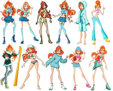 Winx Club Bloom outfits | Dresses Images 2022