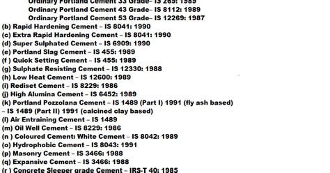 18-Types of Cement , Properties and uses of construction