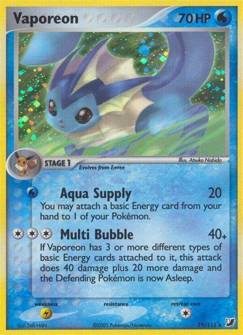 Vaporeon #19 Prices | Pokemon Unseen Forces | Pokemon Cards