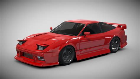 Nissan 180SX Modified - Buy Royalty Free 3D model by Naudaff3D [3c8404d] - Sketchfab Store