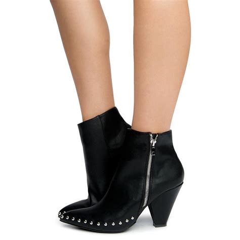 Women's Heidi-15A Low Heel Ankle Boot – TiltedSole.com